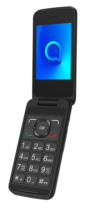 Мобильный телефон Alcatel 3025X серебристый раскладной 1Sim 2.8