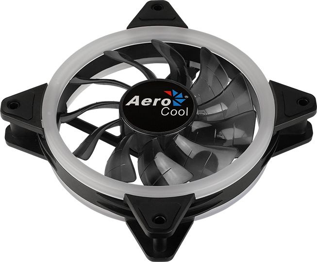 Вентилятор Aerocool Rev RGB 120x120mm 3-pin 15dB 153gr LED Ret| REV RGB 120
