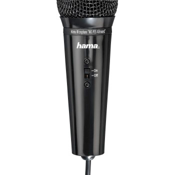 Микрофон проводной Hama MIC-P35 Allround 2.5м черный| 00139905