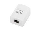 Adapter LANBERG OS5-0001-W FTP DATA BOX 1PORT SHIELDED CAT.5E
