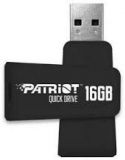 Флешка USB 16GB Patriot PSF16GQDBK3USB QUICKDRIVE (USB 3.0, Black)