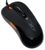 Мышь A4 X-705K (2000dpi, Black, USB)