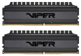 Модуль памяти DIMM 16GB DDR4 PATRIOT VIPER Black PVB416G400C9K (4000MHz)
