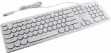 Клавиатура Oklick 420MRL White (USB)