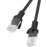 Кабель LANBERG PCU5-10CC-0100-BK UTP PATCHCORD CAT5E 1.0M BLACK