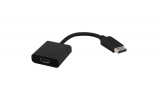 Մալուխ LANBERG NSK-0415 DISPLAYPORT(M)->HDMI(F) (24+5) DUAL LINK 1.8M BLACK