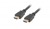 Cable  LANBERG CA-HDMI-21CU-0050-BK HDMI-HDMI V2.0 HIGH SPEED ETHERNET 5M, Flat, Black