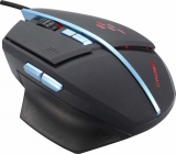 Мышь CrownMicro CMG-02 Blue, Gaming (8 buttons, 3200dpi, Backlight, USB)