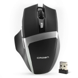 Мышь беспроводная CrownMicro CMXG-801 Ghost, Gaming (7 buttons, 1600dpi, Backlight, USB)
