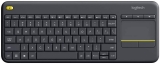 Клавиатура беспроводная Logitech K400 Plus (USB, Black)
