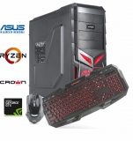 Համակարգիչ  LED GFirst Starter R5-82401-1050Ti (Ryzen 5, 8GB RAM, 240GB SSD, 1TB HDD, GTX1050Ti)