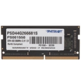 Модуль памяти SODIMM 4GB DDR4 PATRIOT PSD44G266681S (2666MHz)