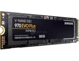 Накопитель SSD M.2 500GB SAMSUNG EVO MZ-V7S500BW 970 EVO Plus (M.2 2280 PCI-E, Reading 3500 MB/s, Writing 3200 Mb/s)