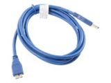 Кабель LANBERG CA-US3M-10CC-0018-B USB 3.0 MICRO AM-MBM5P BLUE 1.8M
