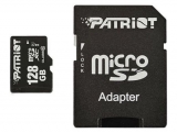 Карта памяти Micro SD Card PATRIOT 128GB PSF128GMCSDXC10 LX Series UHS-I (Class 10)