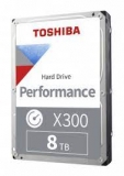 Жесткий диск 8TB SATAIII Toshiba HDWR480UZSVA X300, 7200rpm, 256Mb