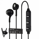 Наушники с микрофоном беспроводные CrownMicro CMBH-5098 (Bluetooth 5.0, Black)