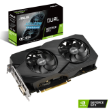 Видеокарта 6GB Asus GeForce GTX1660S DUAL-GTX1660S-O6G-EVO (14000MHz, GDDR6, 192bit, DP/DVI/HDMI)