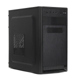 Корпус MidiTower CrownMicro CMC-4220 black (mATX, 500W)