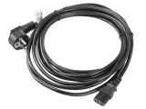 Cable LANBERG CA-C13C-11CC-0050-BK POWER CORD CEE 7/7 / IEC 320 C13 5M VDE BLACK