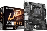 MB Gigabyte A520M-K V2 (S-AM4, A520, VGA, DVI, HDMI, 3xPCI-E, 2DDR4, SATAIII RAID, M.2, PCI, SATA3, GbLAN)