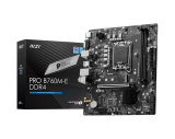 MB MSI PRO B760M-E (S-1700, B760, VGA, HDMI, 2xPCI-E, 2DDR4, M.2, SATAIII RAID, PCI, SATA3, GbLAN)