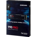 SSD M.2 1TB SAMSUNG MZ-V9P1T0BW 990 PRO (M.2 2280, PCI-E x 4, Reading 7450 MB/s, Writing 6900 Mb/s)