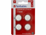 Մարտկոց Verbatim CR2025 (Lithium, 4pcs Blister)
