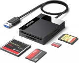 Карт-ридер Ugreen 30333 (USB 3.0, TF/SD/MS/CF 3.0, 50cm, Black)