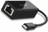 Ցանցային քարտ Ugreen 30287 (10/100, USB-C, Black)