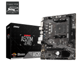 Мат. плата MSI A520M-A PRO (S-AM4, A520, DVI, HDMI, 2xPCI-E, 2DDR4, M.2, SATA3, GbLAN)
