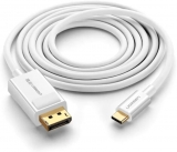 Cable Ugreen 40420 (USB-C (M) to DP (M), 1.5m, White)