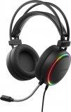 Headphones with Microphone Genesis NSG-2092 NEON 613 BLACK, RGB, Gaming (Mini-Jack/USB)