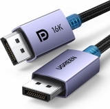 Cable Ugreen 15384 DP-DP V2.0 (16K@30Hz, 8K@240Hz, 2m, Black)