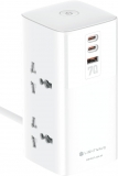 Сетевой фильтр Lightwave LW-EXT-44U-2P (4 Universal Sockets, 4xUSB, 2.0m, Black)