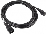 Удлинитель LANBERG CA-C13E-11CC-0050-BK POWER SUPPLY CABLE IEC 320 C13-> C14 5.0M BLACK