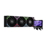 Кулер система жидкостного охлаждения XYZ AQUAPULSE 360 Black (INTEL/AMD, A-RGB Screen, X-WC-AQUA-360B)