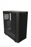 Корпус MidiTower CoolMate Gaming SX-8025 Black (w/o PSU, 1xUSB 3.0, 3xUSB 2.0)