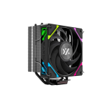 Кулер XYZ Thermax 4 Black (Universal socket INTEL/AMD, PWM, 4x copper heat pipes, X-AC-THERB4)
