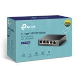 Коммуникатор 5port 10/100 TP-Link TL-SF1005P (4xPOE, 67W, Metal)