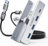 Коммуникатор USB-HUB Orico BT2U3-7AB-EU-GY-BP (Aluminum + Plastic, USB 3.0 Type-A to 7xUSB 3.0 Type-A Ports w/ switches)