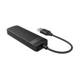 Коммуникатор USB-HUB Orico FL02-BK-BP-HW (ABS Plastic, USB 2.0 Type-A to 4xUSB 2.0 Type-A Ports)