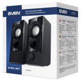 Колонки SVEN 357 (2.0, 2x3W, USB, Black) Колонки SVEN 357 (2.0, 2x3W, USB, Black)