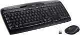 Клавиатура+Мышь беспроводные Logitech MK330 (EN-Layout, Black, USB)