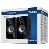 Колонки SVEN SPS-621 (2.0, 2x14W, Bluetooth, Black)