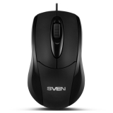 Мышь SVEN RX-110 (2+1 keys, 1000DPI, Black)