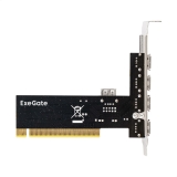 Контроллер ExeGate EXE-352 (PCI 2.2, 4xUSB 2.0 ext, 1xUSB 2.0 int)