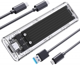 Жесткий диск внешний корпус для SSD Orico TXM2-C3-GY-EP (Aluminum Alloy, M.2 NVMe, up to 8TB, USB 3.2 Gen2 Type-C) Жесткий диск внешний корпус для SSD Orico TXM2-C3-GY-EP (Aluminum Alloy, M.2 NVMe, up to 8TB, USB 3.2 Gen2 Type-C)