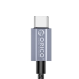 Кабель Orico GQA15-20-BK-BP (USB 3.0 Type-A to Type-C, up to 18W, charging and data, Black, 2.0m)