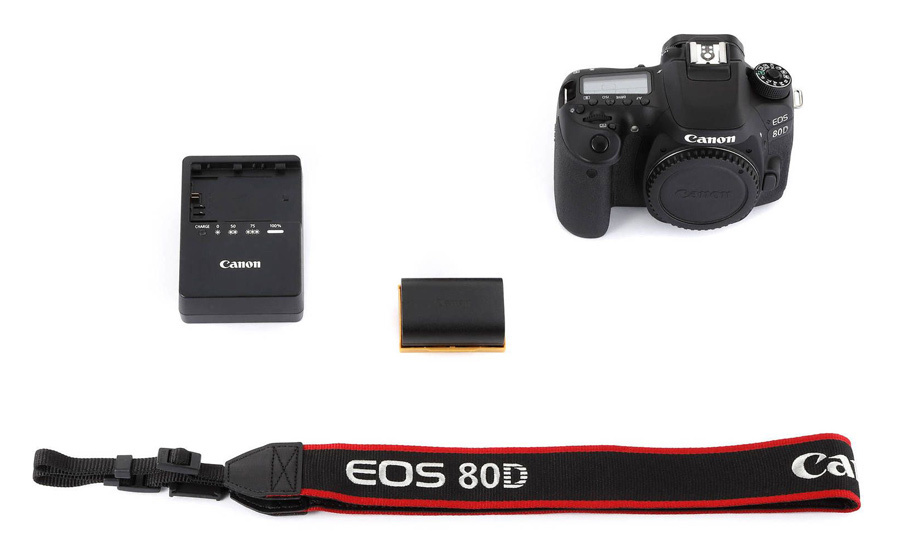 Зеркальный Фотоаппарат Canon EOS 80D черный 24.2Mpix 3